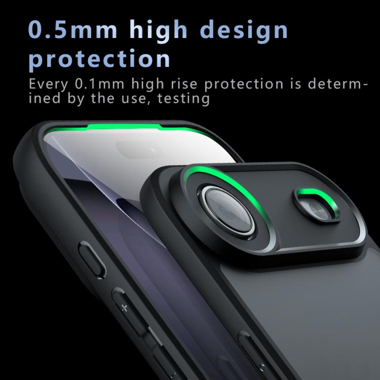 Armor Precise Hole PC Hybrid TPU Phone Case — For iPhone 17 Pro