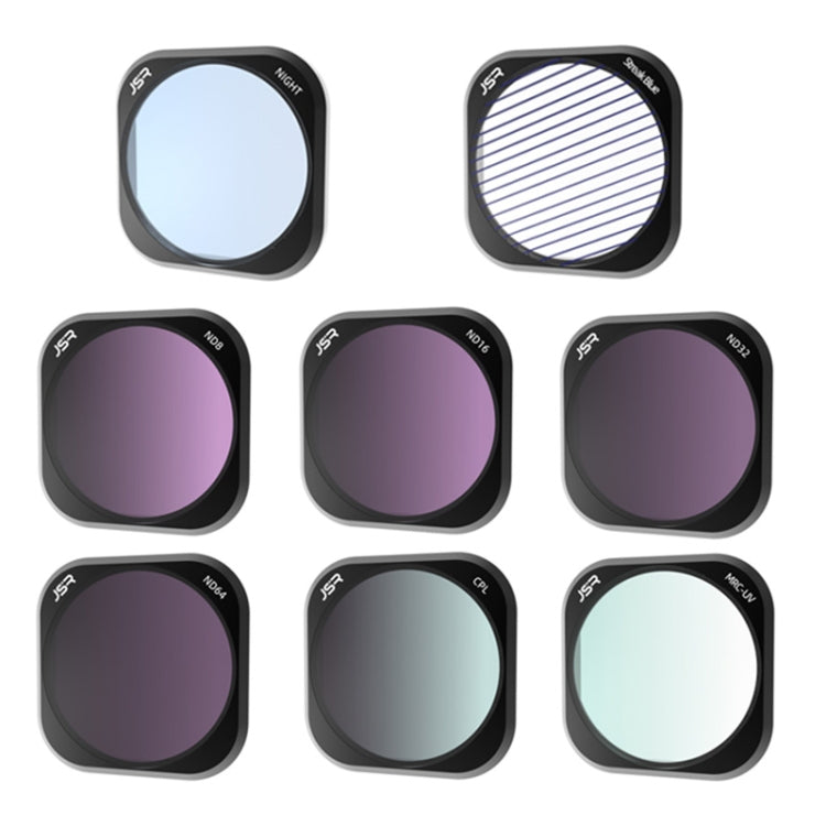For Insta360 Ace Pro JSR ACE PRO KB Series Camera Lens Filter — 6 in 1 ND8-64 UV CPL