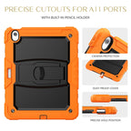 Silicone Hydric PC Tablet Case with Shoulder Strap & Holder