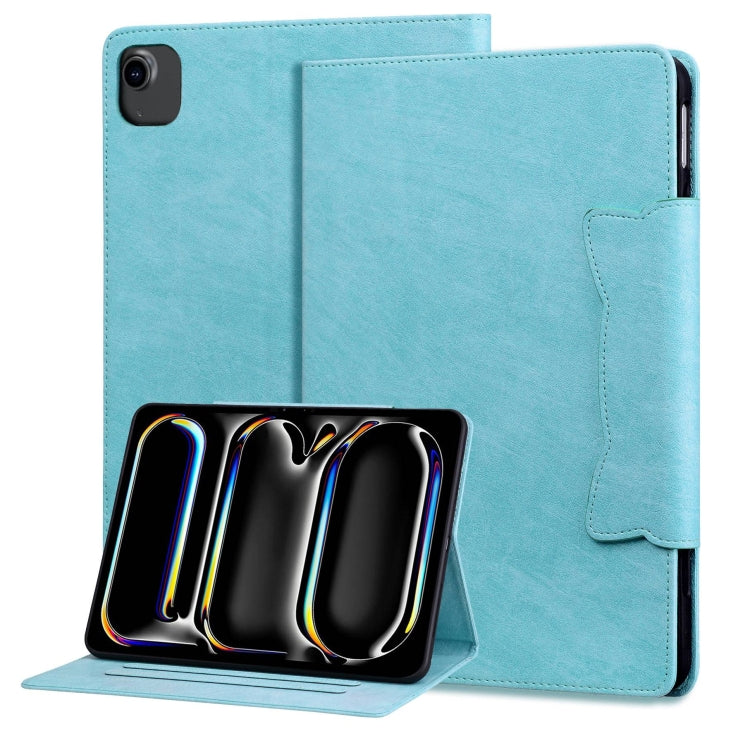 Cat Buckle Leather Smart Tablet Case