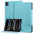 Cat Buckle Leather Smart Tablet Case