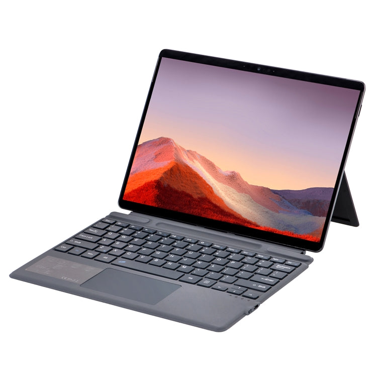 2089A Wireless Bluetooth Keyboard Leather Case with Touchpad