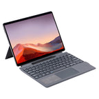2089A Wireless Bluetooth Keyboard Leather Case with Touchpad