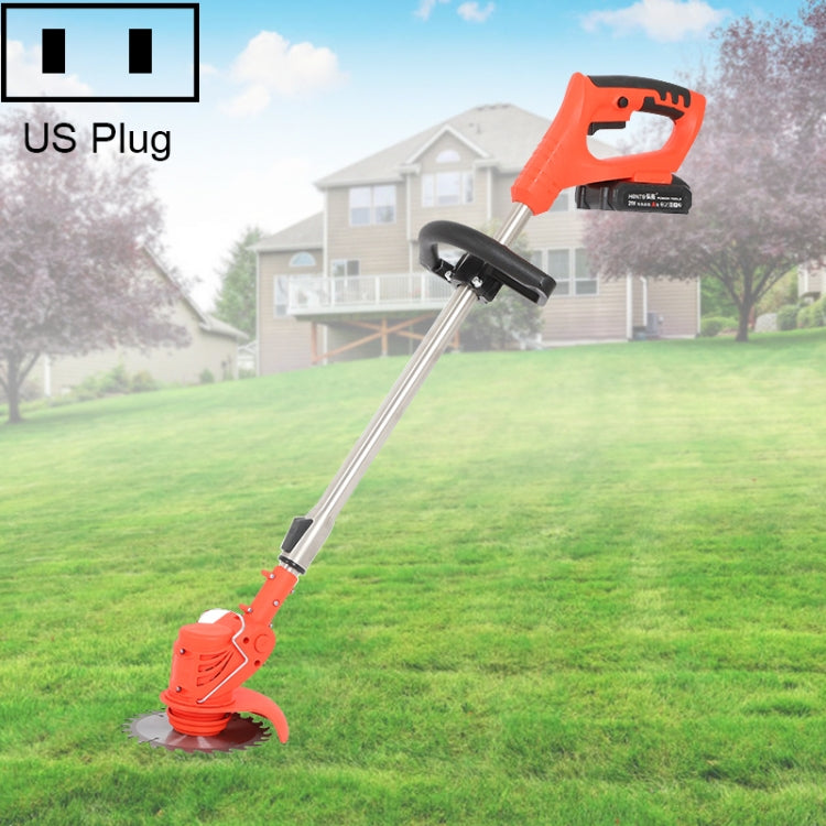 42V Portable Rechargeable Electric Lawn Mower Weeder — view 12