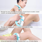 Body Mini Roller Meridian Massager — Rose Red Dot
