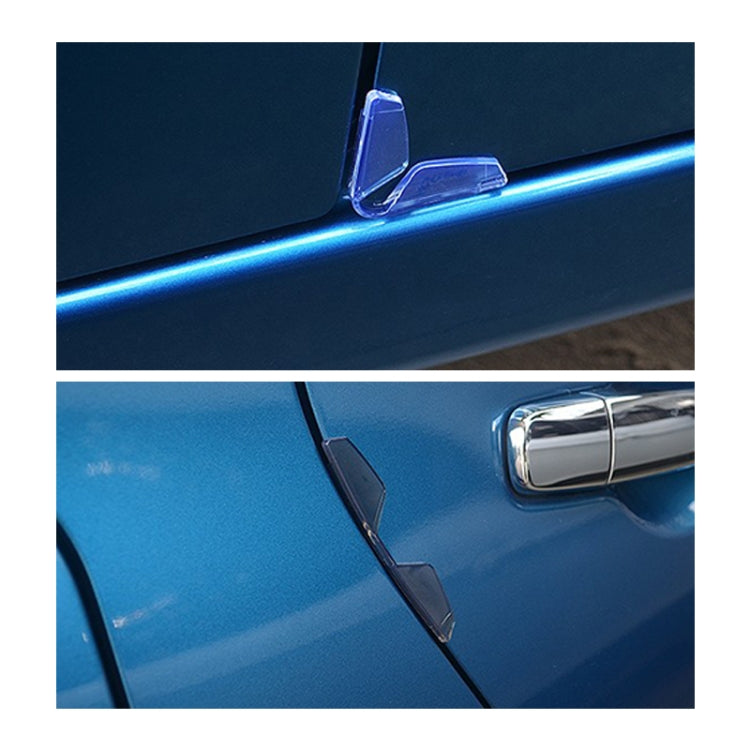 3R 3R-2107 Car Door Anti-collision Rubber Strip Invisible Protection Anti-scratch Aticker