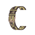 Woven Nylon Textured Strap, Size: Free Size 20mm, For Galaxy Watch 3 41mm