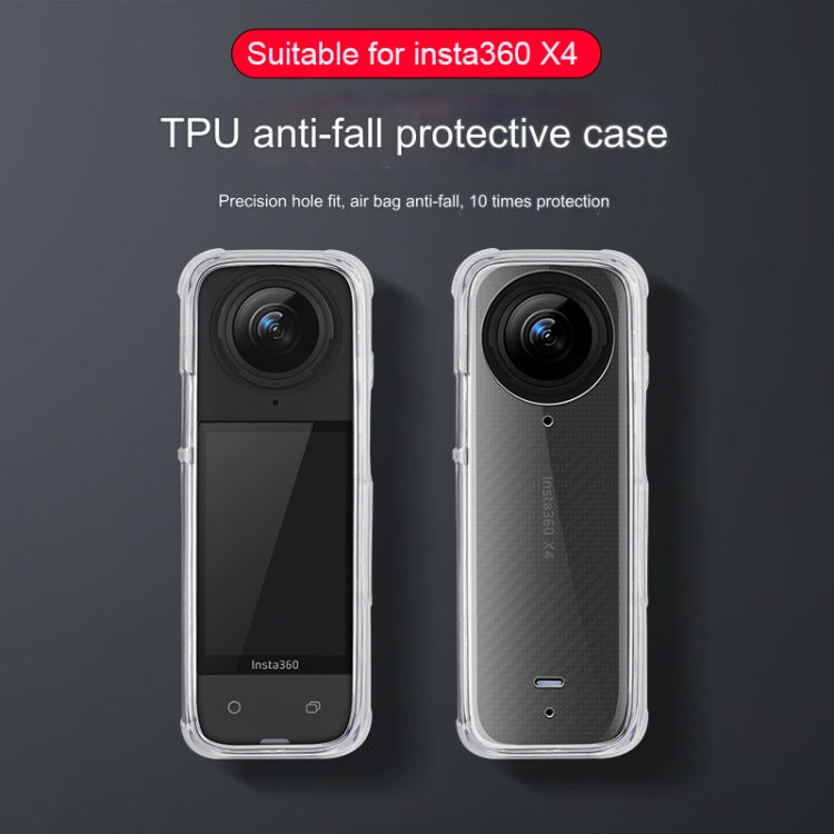 For Insta360 X4 Clear 1.5mm Soft TPU Protective Case — view 7