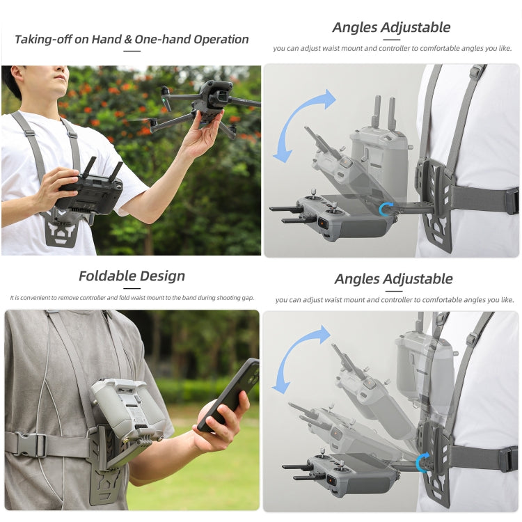 Sunnylife Remote Control Waist Support Bracket Chest Strap — view 6