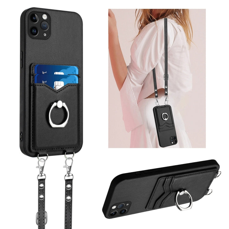 R20 Crossbody Rope Ring Card Holder Phone Case — view 14