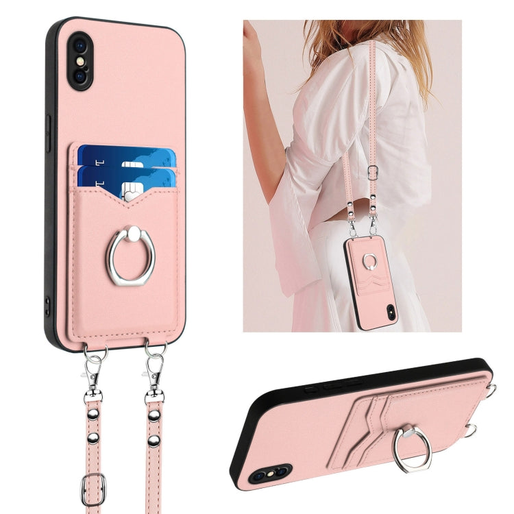 R20 Crossbody Rope Ring Card Holder Phone Case — view 31