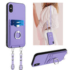 R20 Crossbody Rope Ring Card Holder Phone Case — view 36