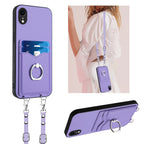 R20 Crossbody Rope Ring Card Holder Phone Case — view 42