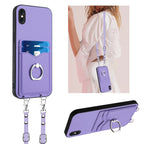 R20 Crossbody Rope Ring Card Holder Phone Case — view 48