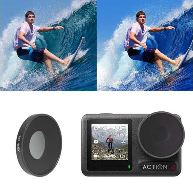For DJI Osmo Action 4 JUNESTAR Threaded Camera Lens Filter — MCUV