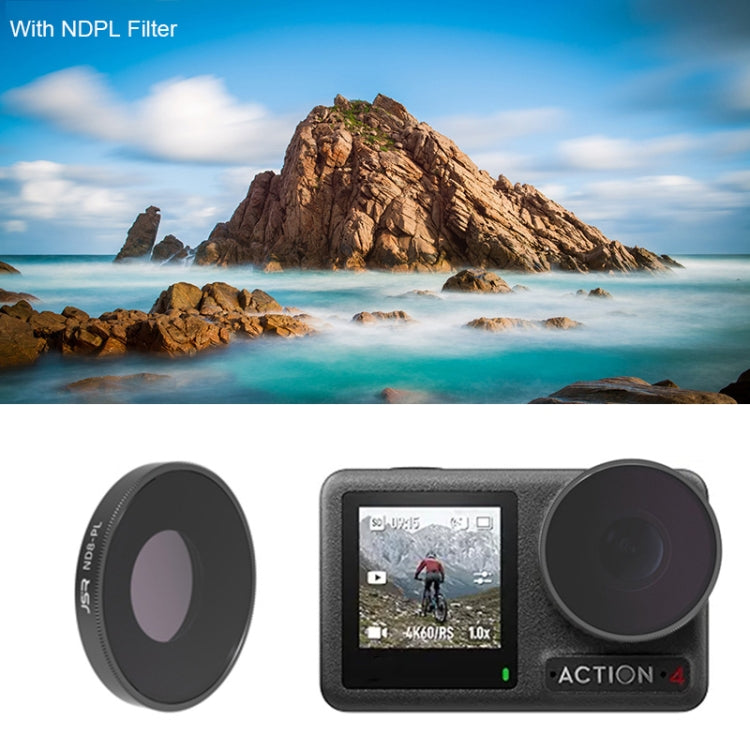 For DJI Osmo Action 4 JUNESTAR Threaded Camera Lens Filter — ND1000
