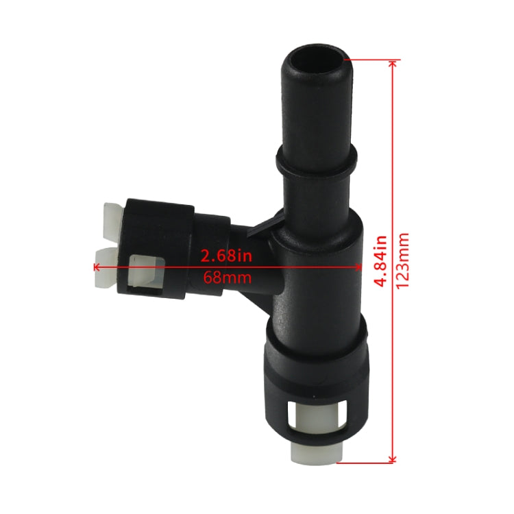 2pcs / Set For Cadillac Car Heater Hose Connector 15055343