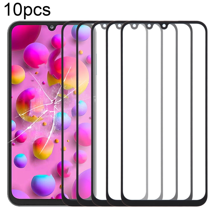 10pcs Front Screen Outer Glass Lens with OCA Optically Clear Adhesive