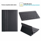 Ultra-thin Detachable Bluetooth Keyboard Leather Case with Stand & Sleep Function & Backlight — view 8