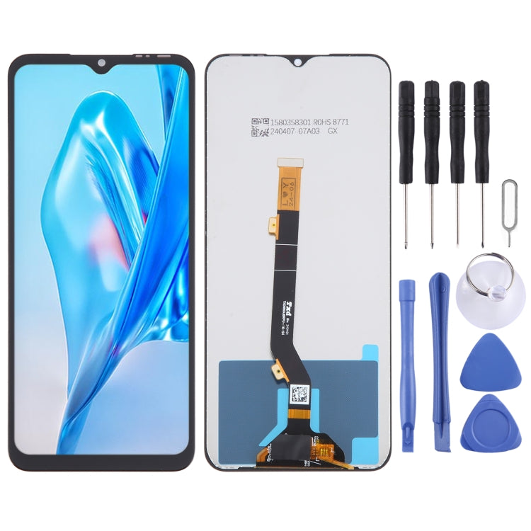 OEM LCD Screen with Digitizer Full Assembly — For itel S24