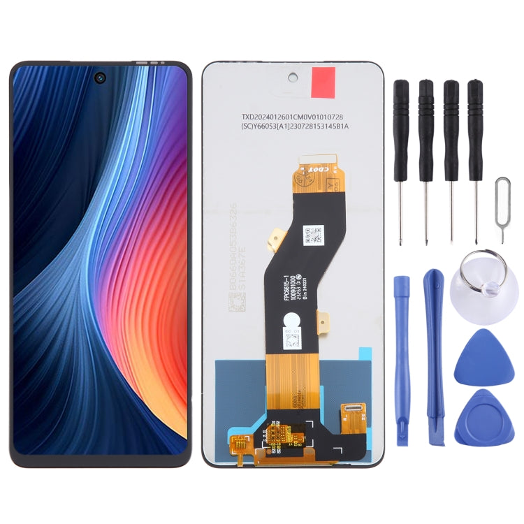 OEM LCD Screen with Digitizer Full Assembly — For itel A04
