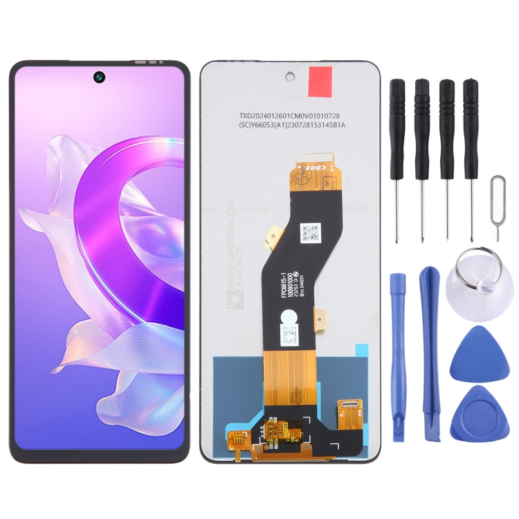 OEM LCD Screen with Digitizer Full Assembly — For itel A60s