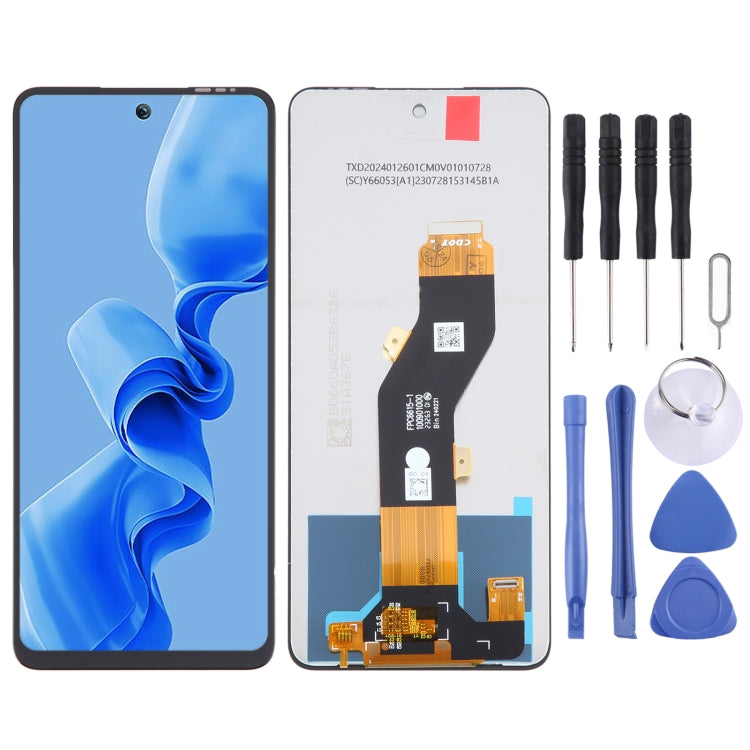 OEM LCD Screen with Digitizer Full Assembly — For itel A70