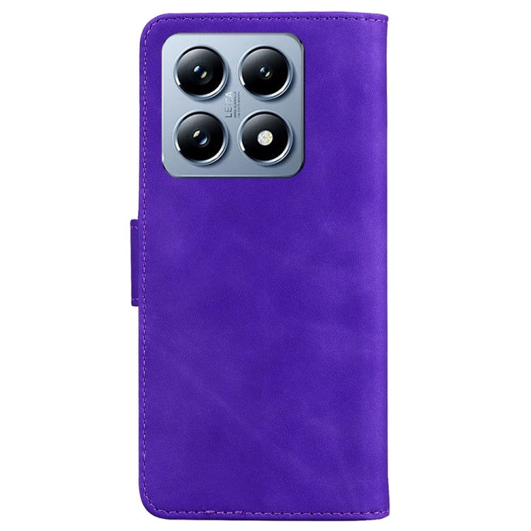 Skin Feel Pure Color Flip Leather Phone Case