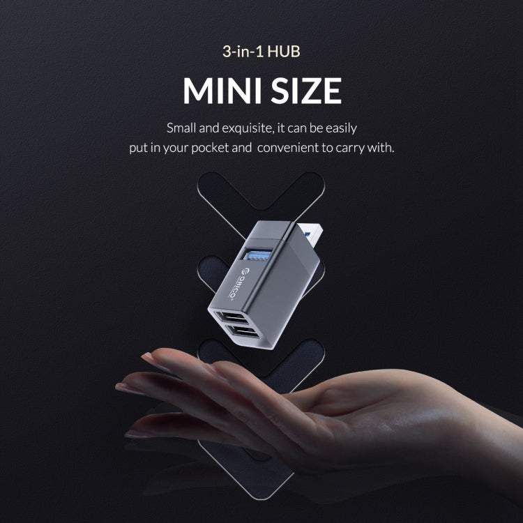 ORICO MINI-U32 3 in 1 USB Interface ABS Plastic Mini HUB Adapter — view 9