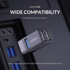 ORICO MINI-U32 3 in 1 USB Interface ABS Plastic Mini HUB Adapter — view 11