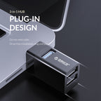 ORICO MINI-U32L 3 in 1 USB Aluminum Alloy Mini HUB Adapter — view 7