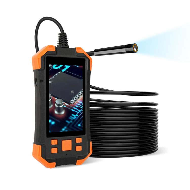 T20 4.3 inch IPS Screen 8mm Single Camera IP67 Waterproof Hard Cable Digital Endoscope