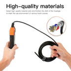 T20 4.3 inch IPS Screen 7.9mm Triple Camera IP67 Waterproof Hard Cable Digital Endoscope