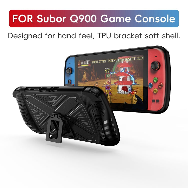 TPU Game Console Protective Case with Holder