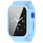 PC + Tempered Film Integrated Watch Protective Case — For Xiaomi Mibro Smart Kids Watch T6C
