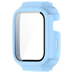 PC + Tempered Film Integrated Watch Protective Case — Black