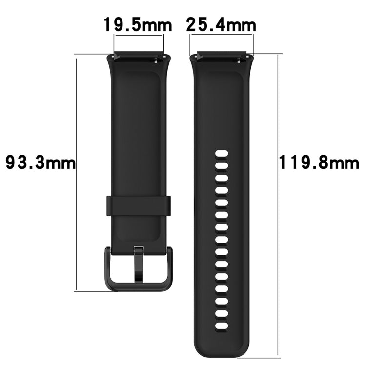 Solid Color Silicone Watch Band — view 12