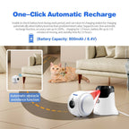 ESCAM QF011 2MP Smart Pet Robot Camera with Night Vision & APP Remote Control