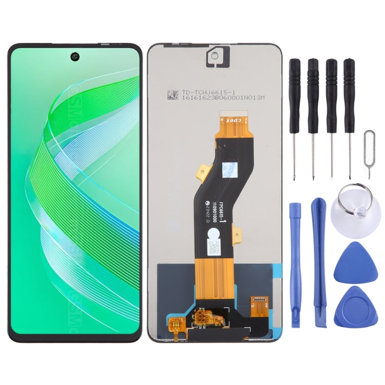 OEM LCD Screen with Digitizer Full Assembly — For Tecno Pop 5 Lte BD4
