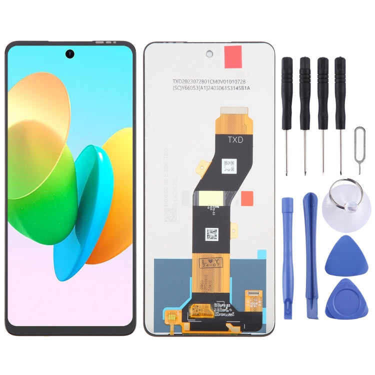 OEM LCD Screen with Digitizer Full Assembly — For Tecno Spark 10 5G KI8