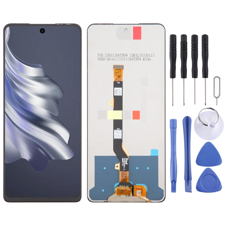OEM LCD Screen with Digitizer Full Assembly — For Tecno Spark Go 2024 BG6