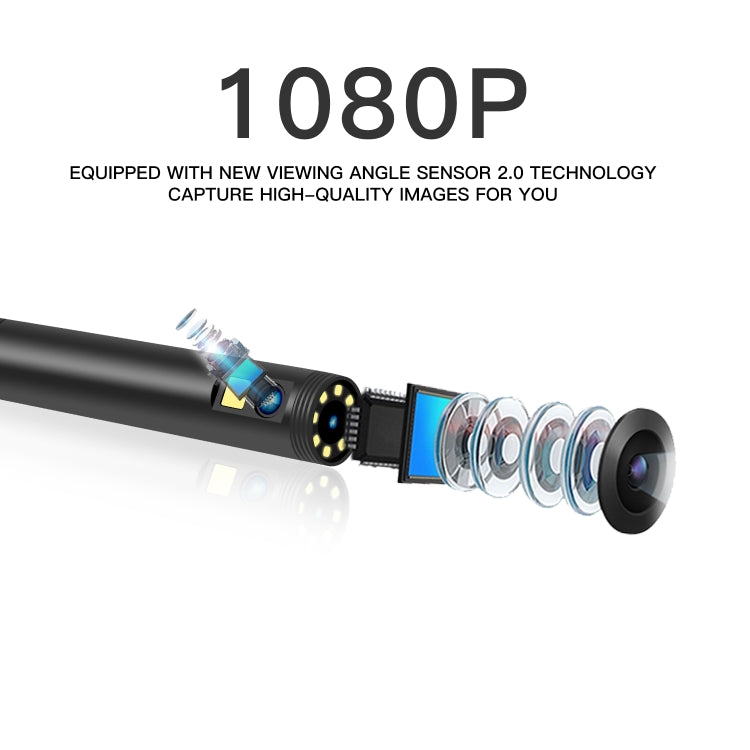 F280 1080P IP68 Waterproof Dual Camera WiFi Digital Endoscope