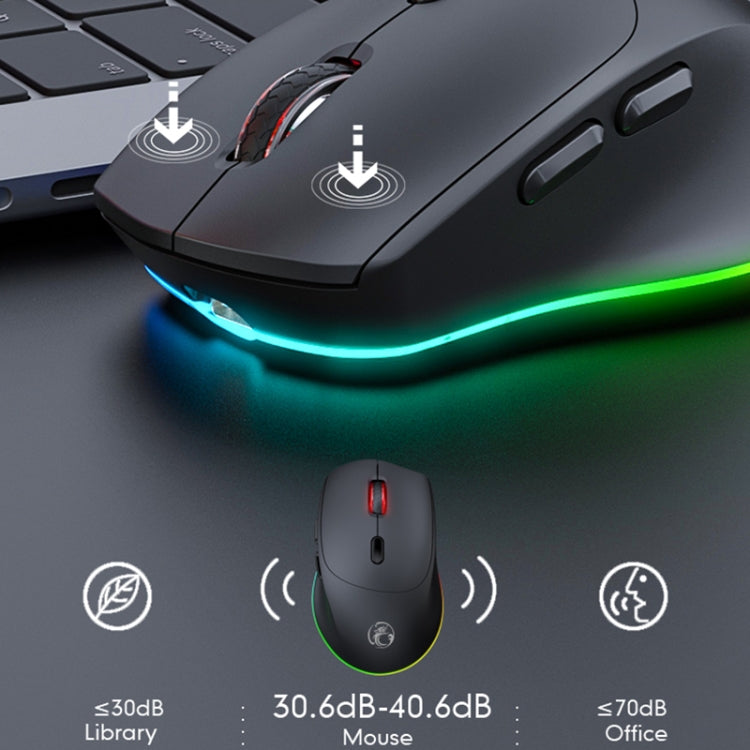 iMICE G905 Bluetooth Dual Mode 6-Key Silent Wireless Gaming Mouse