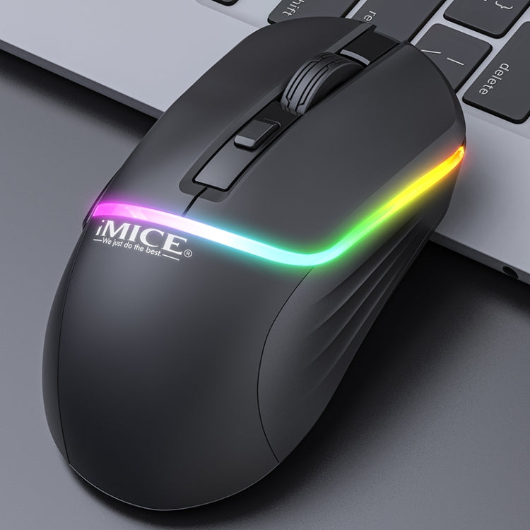 iMICE G902 Bluetooth Dual Mode 6-Key Silent Wireless Gaming Mouse