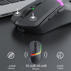 iMICE G902 Bluetooth Dual Mode 6-Key Silent Wireless Gaming Mouse