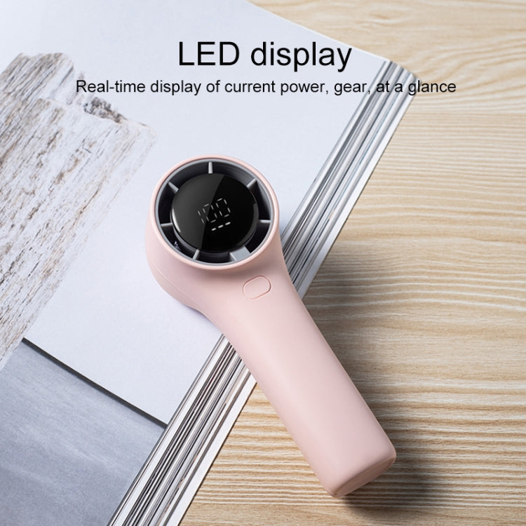 N606 Pro HD Digital Display Mini Handheld Fan