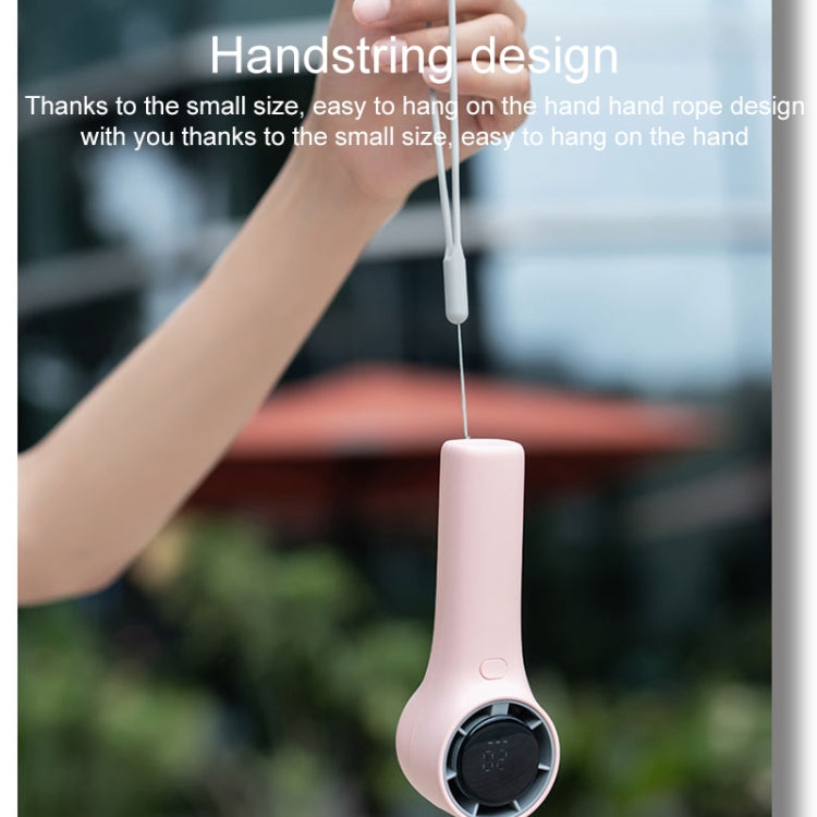 N606 Pro HD Digital Display Mini Handheld Fan