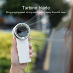 N603 HD Digital Display Handheld Turbine Fan