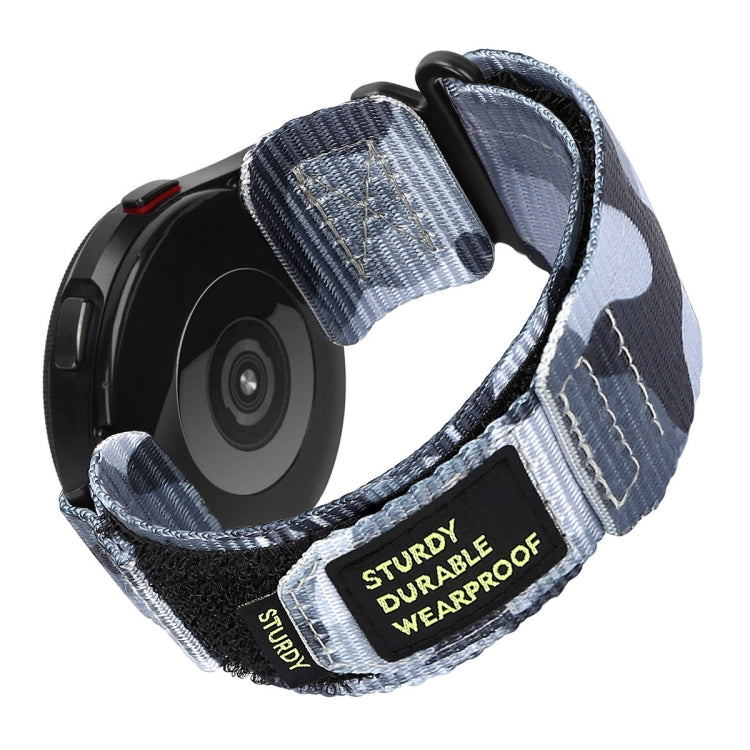 Nylon Canvas Hook And Loop Fastener Watch Band