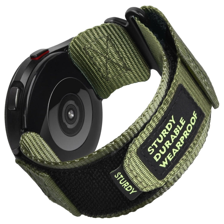 Nylon Canvas Hook And Loop Fastener Watch Band